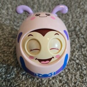 Soothing Baby Tumbler Rocking Infant Toy Grasping Sensory Toy Eyes Open Close